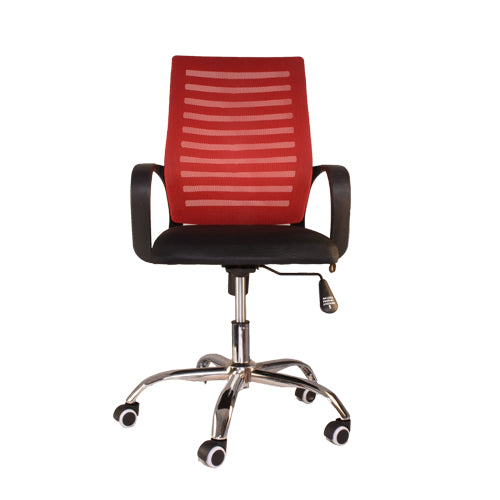 Premium Mesh Chair for Task/Desk / Home Office Work - Red-Starry Night