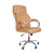 High-Back Light Brown Executive Office Chair with Armrest-Starry Night