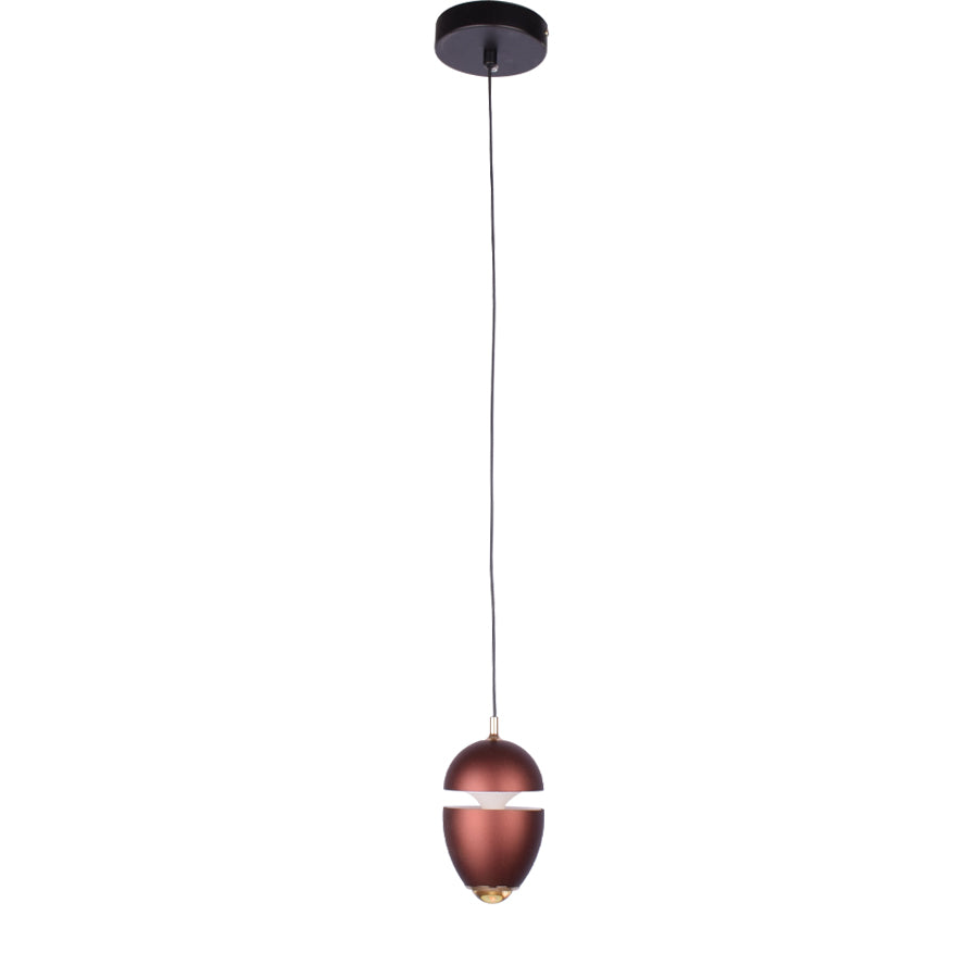 Svelte Sphere Pendant Light (Burgundy Colour)