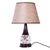 Brown Flower Table Lamp