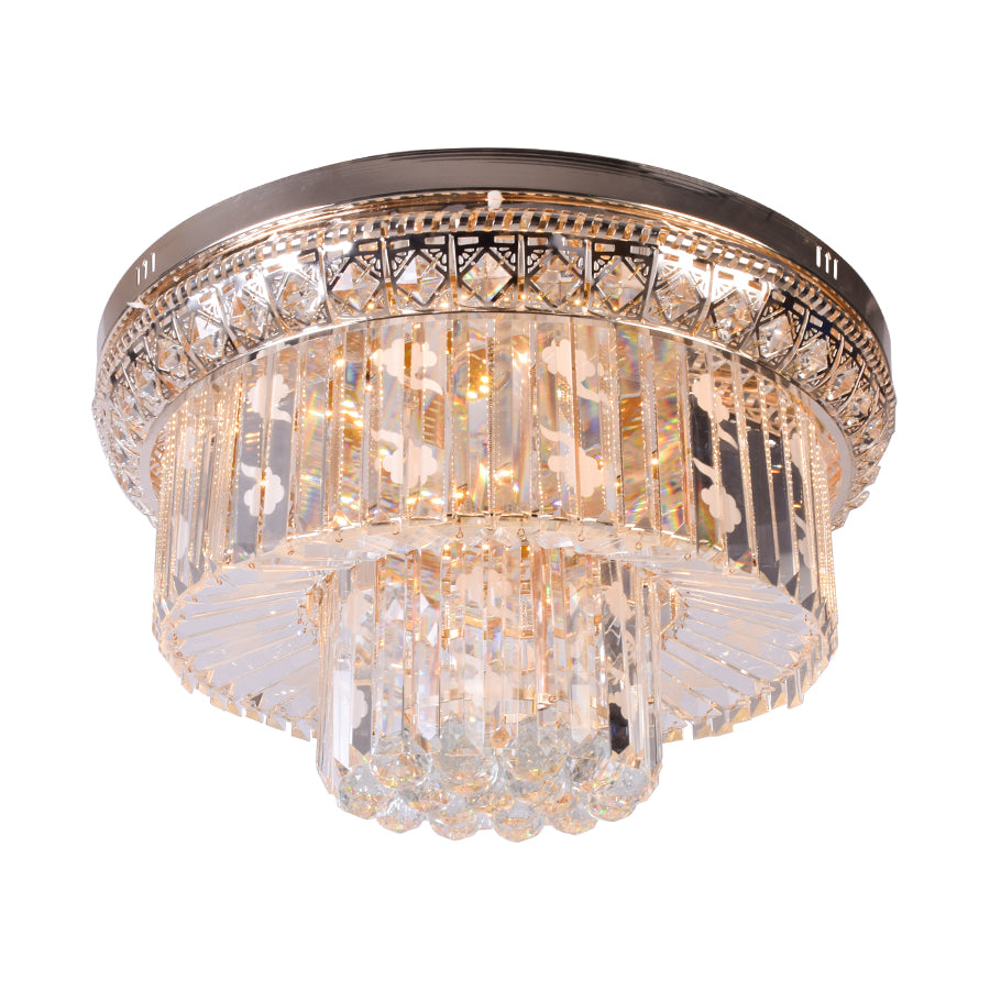 Cascading Crystals Ceiling Light