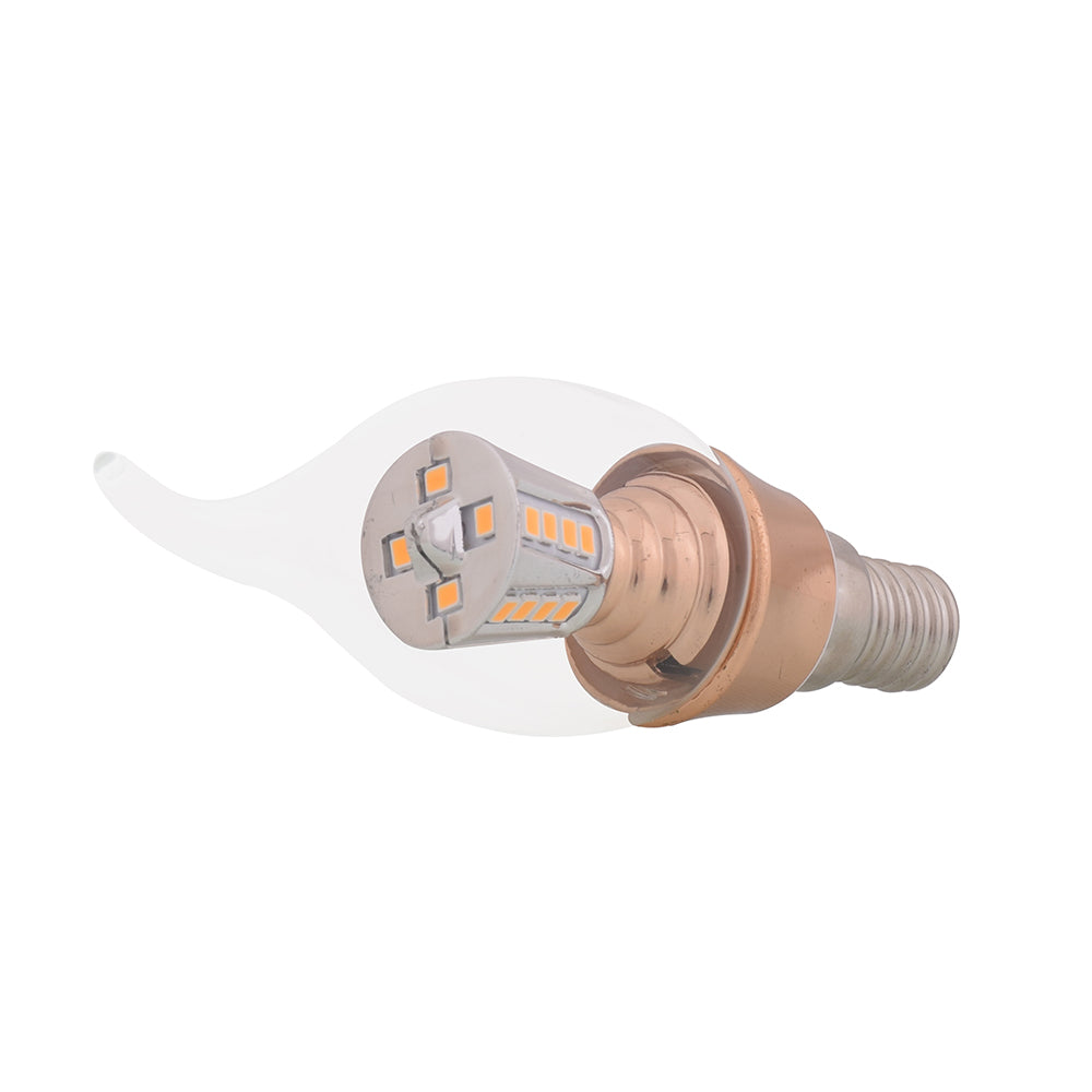 Flame Tip LED Bulb 6 Watt Warm White E14 (Pack of 1)