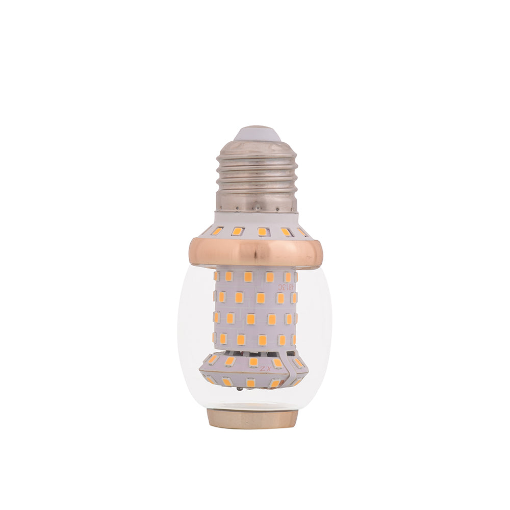 Round LED Bulb 8 Watt Warm White E27