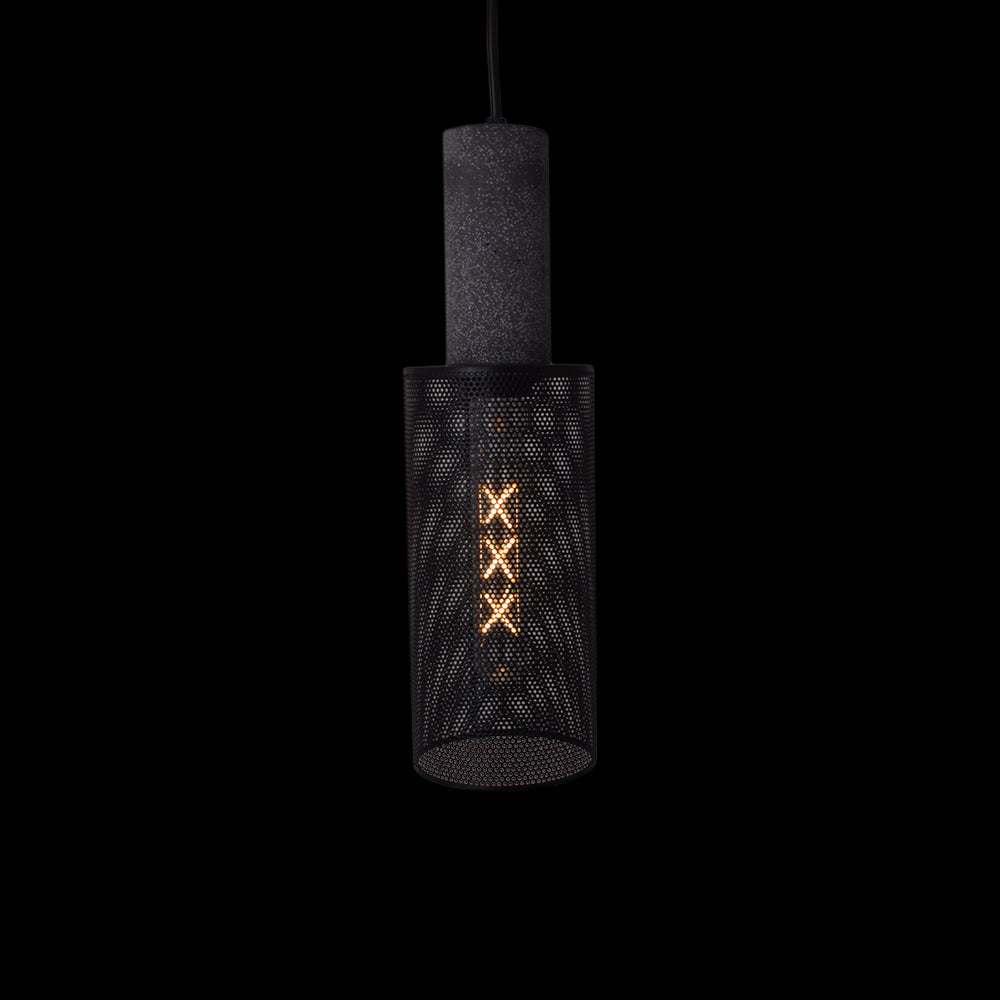 Mesh Cylinder Pendant Light