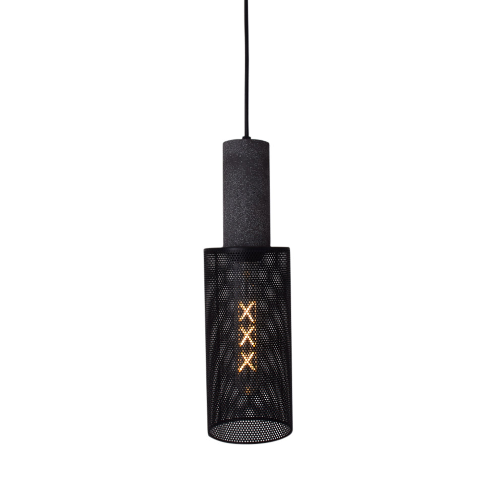 Mesh Cylinder Pendant Light