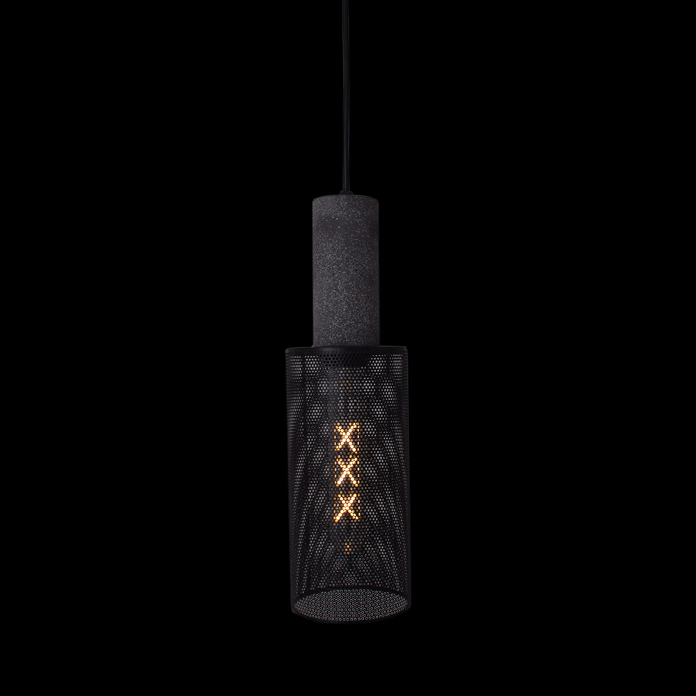 Mesh Cylinder Pendant Light