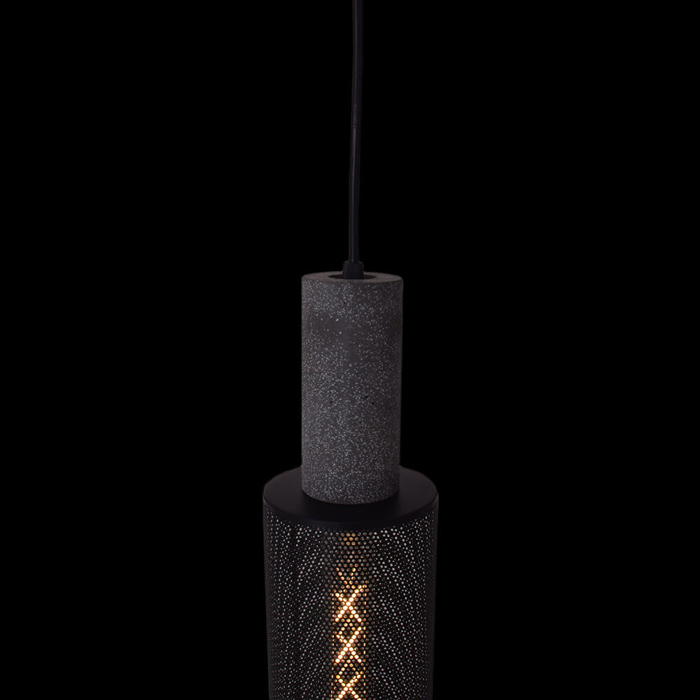 Mesh Cylinder Pendant Light