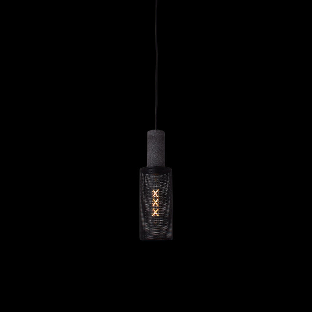 Mesh Cylinder Pendant Light