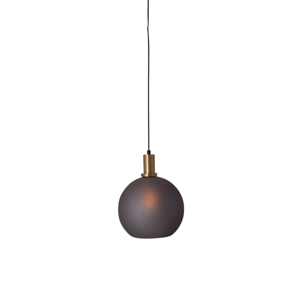 Matte Glass Globe Pendant Light