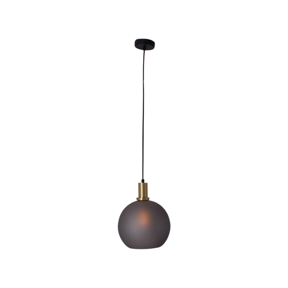 Matte Glass Globe Pendant Light
