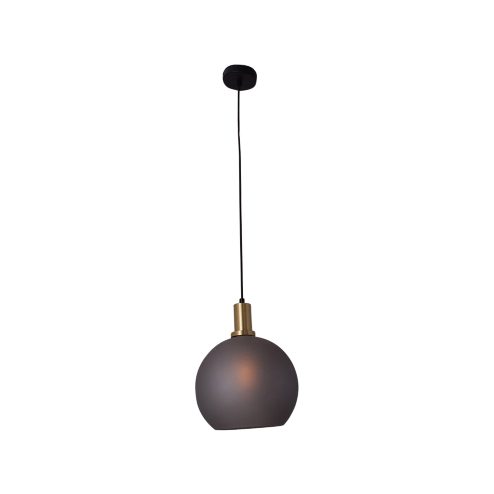 Matte Glass Globe Pendant Light