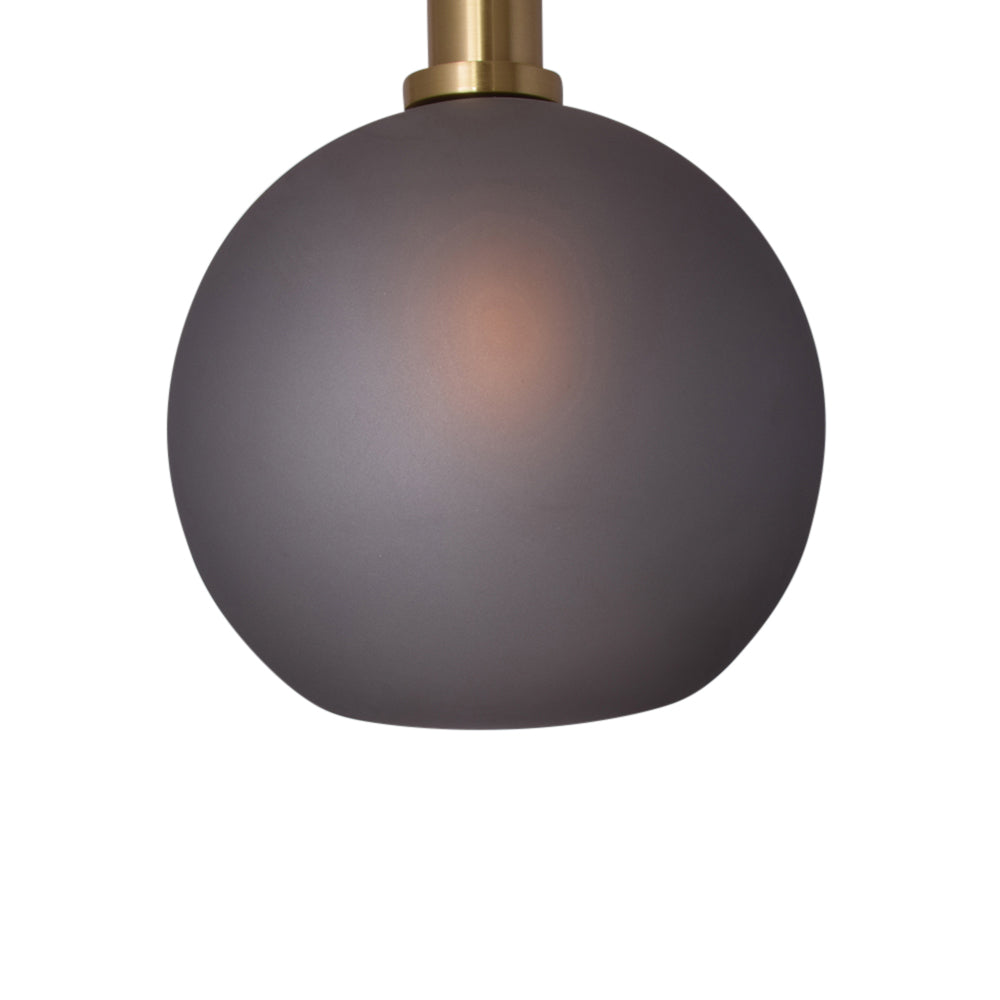 Matte Glass Globe Pendant Light