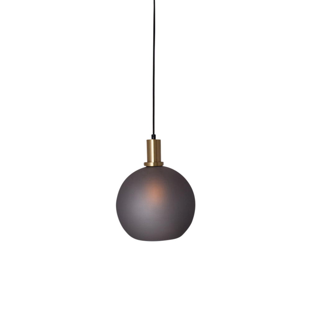 Matte Glass Globe Pendant Light