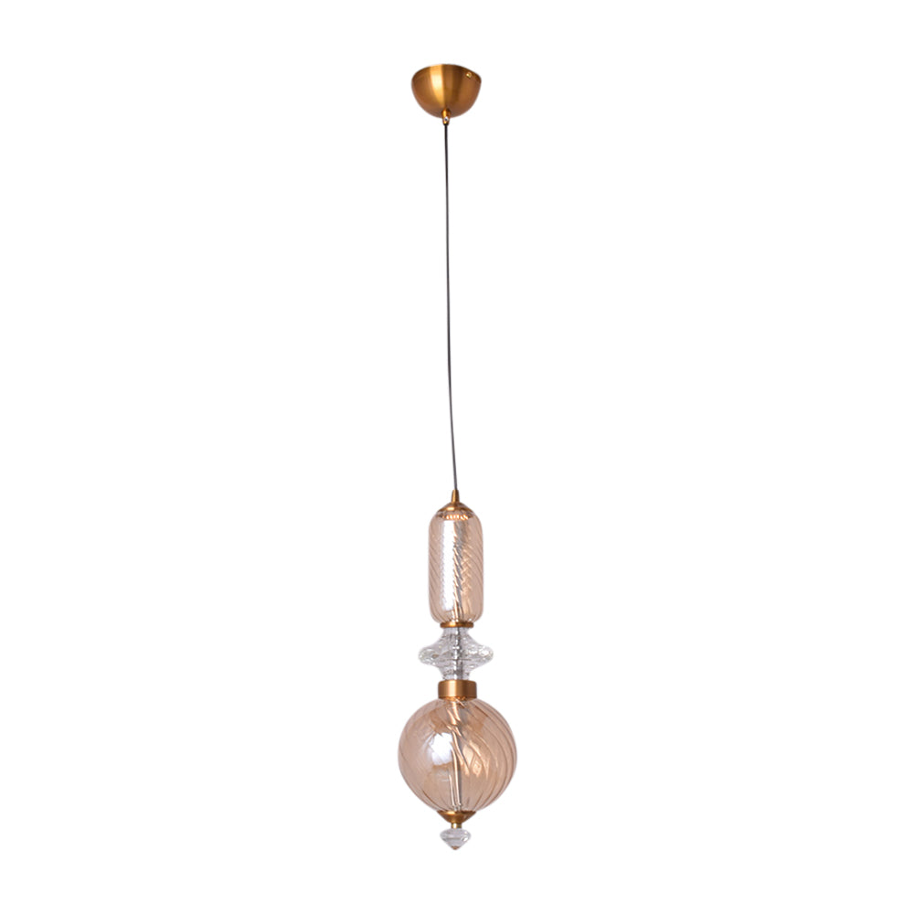 Luxe Amber Pendant Light