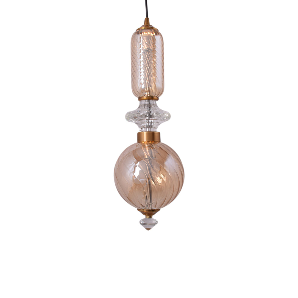 Luxe Amber Pendant Light