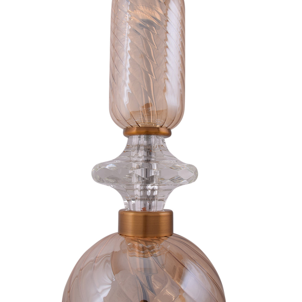 Luxe Amber Pendant Light