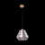 Tiered Pendant Light (Black Glass)