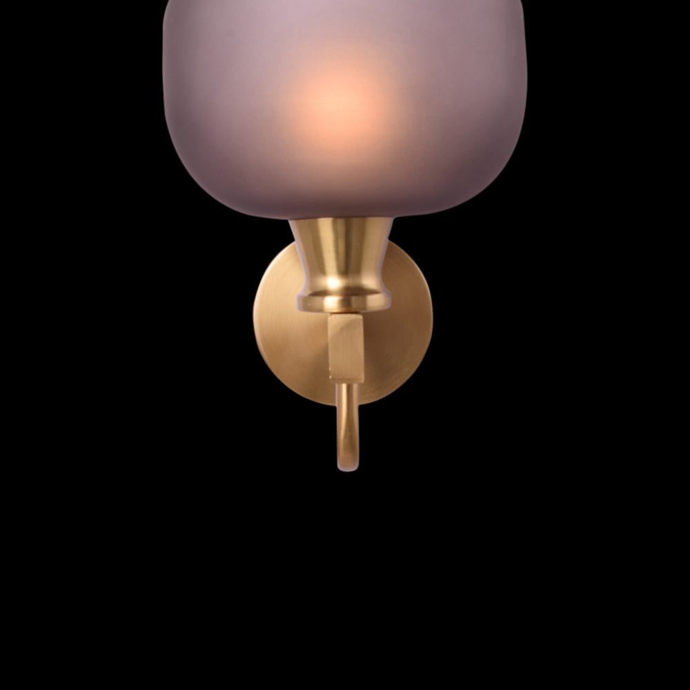 Frosted Dark Matter Wall Light