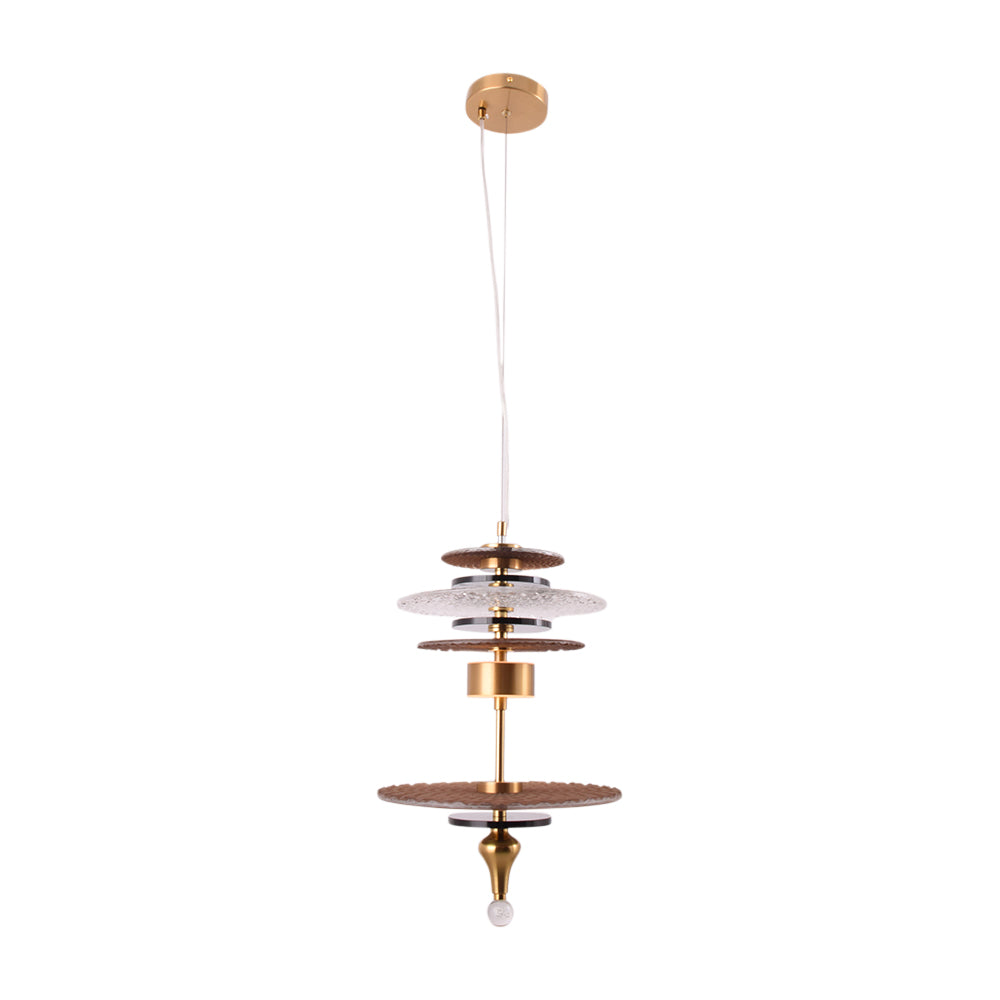 Tiered Precious Rock Pendant Light (LED)