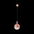 Rose Gold Sphere Pendant Light (LED)