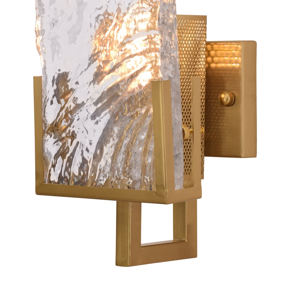 Aurum Glass Wall Light