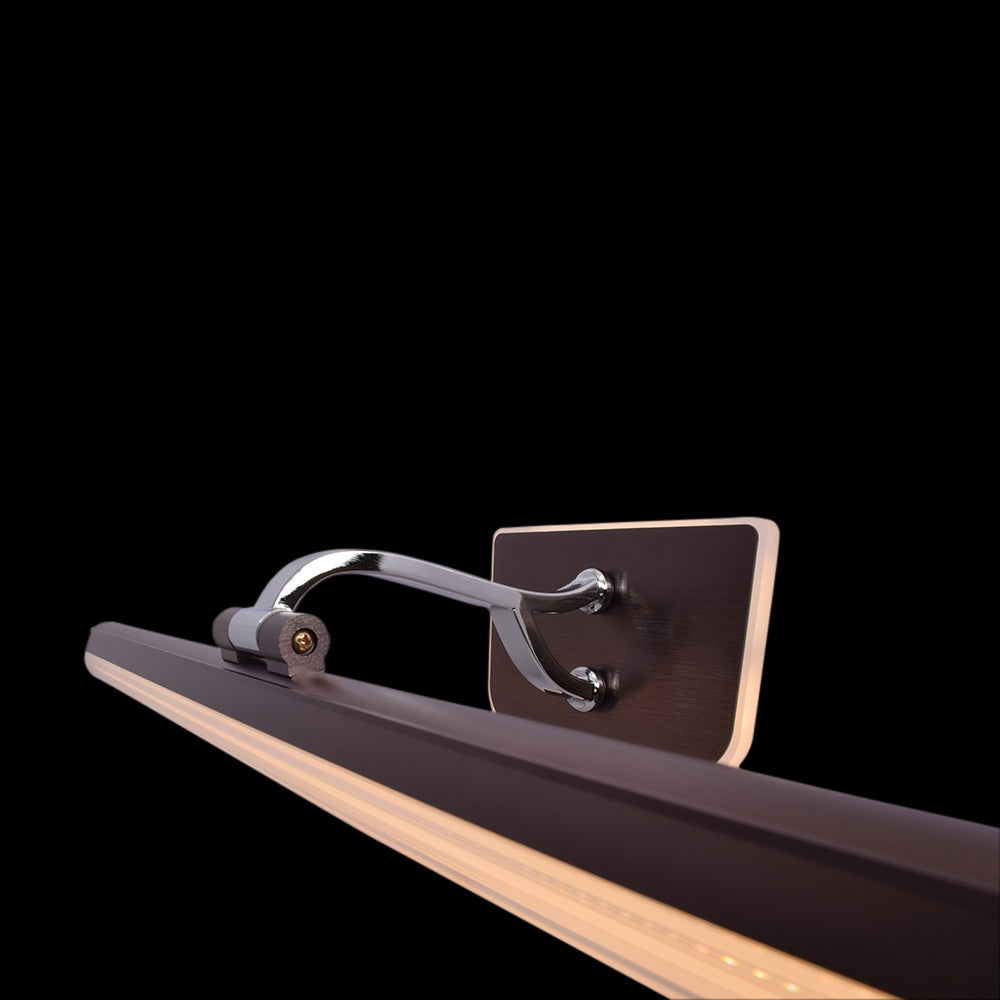 Luxe Frame Wall Mount Mirror/Picture Light