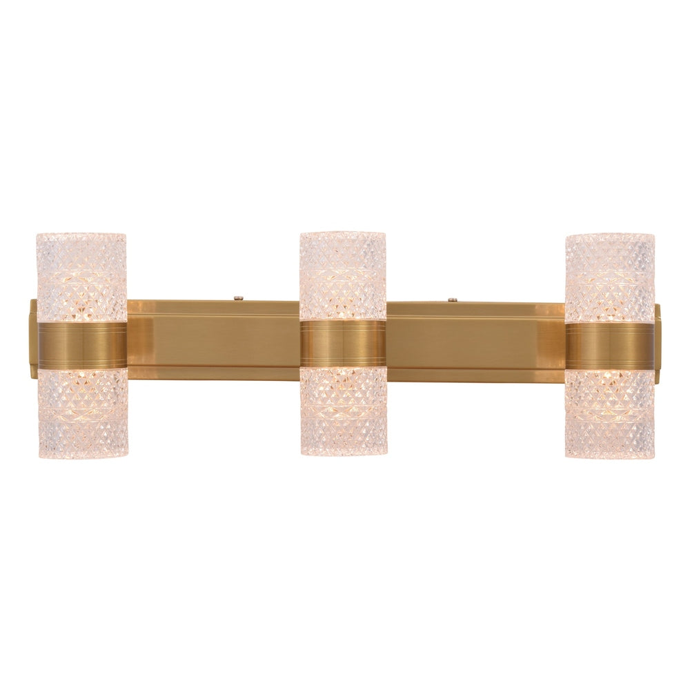 Mercer 3 Crystal Glass Mirror or Picture Light