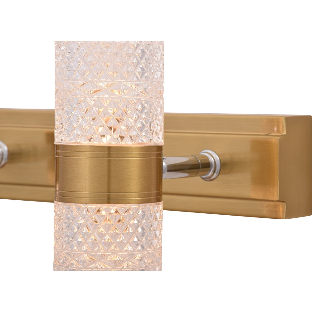 Mercer 3 Crystal Glass Mirror or Picture Light