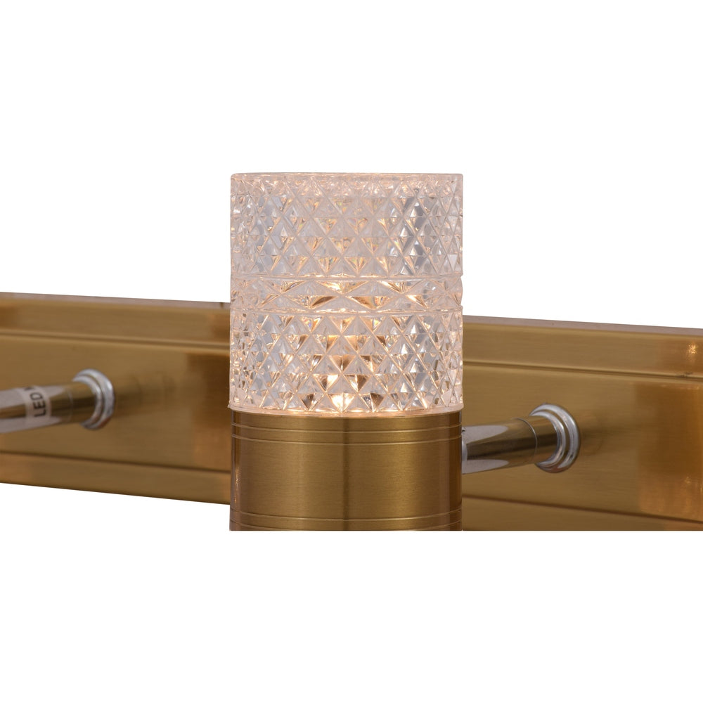 Mercer 3 Crystal Glass Mirror or Picture Light