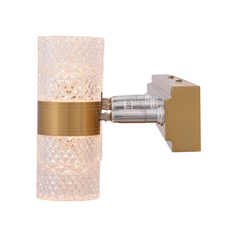 Mercer 3 Crystal Glass Mirror or Picture Light