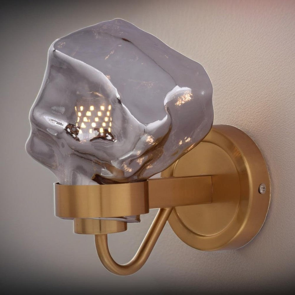 Black Ice Wall Light