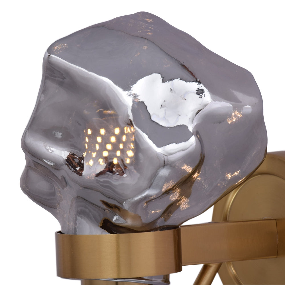 Black Ice Wall Light