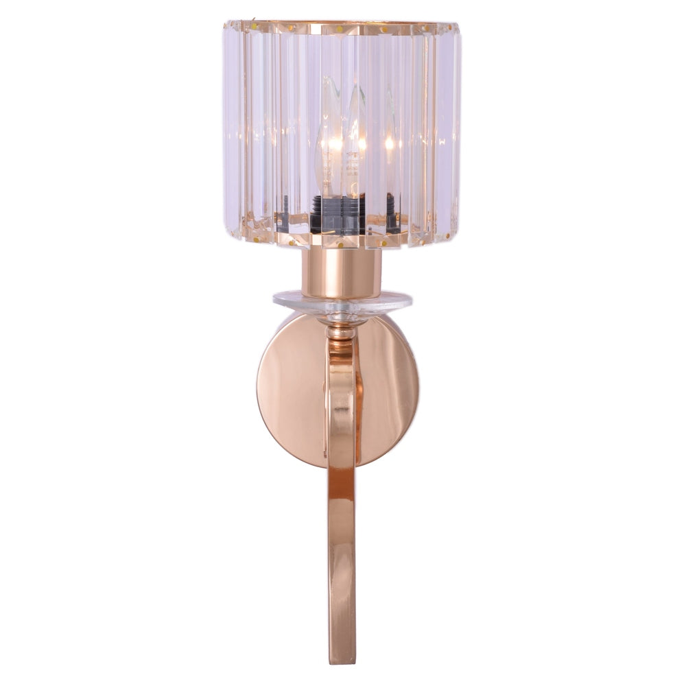 Crystal Cascade Wall Light (Gold)