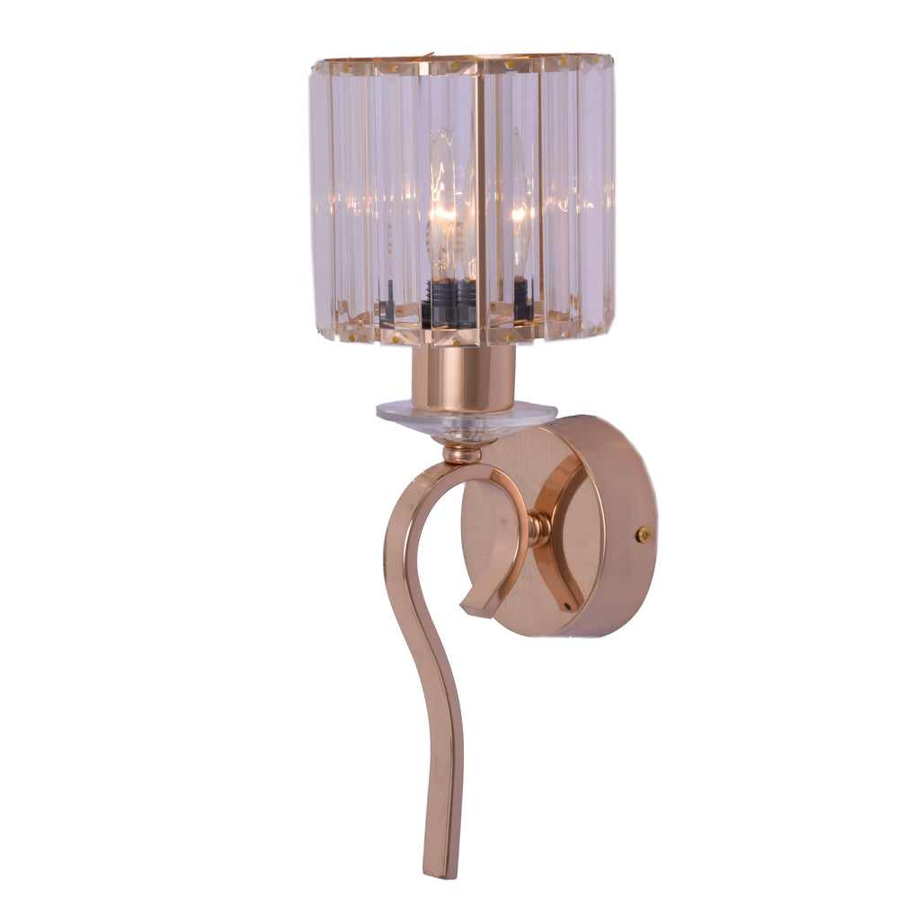 Crystal Cascade Wall Light (Gold)