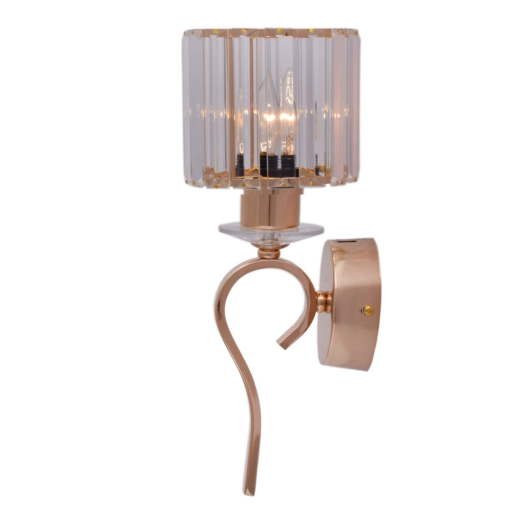 Crystal Cascade Wall Light (Gold)
