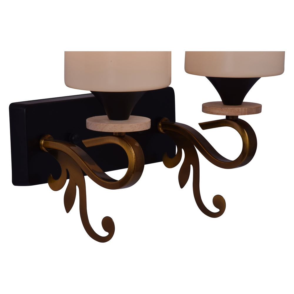 Vintage Noir Wall Light (2 Light)