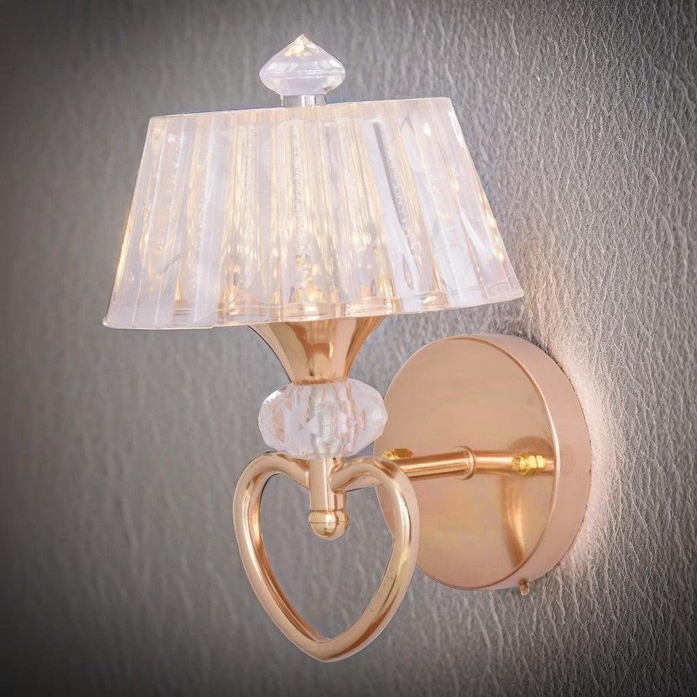 Hearty Crystal Wall Light
