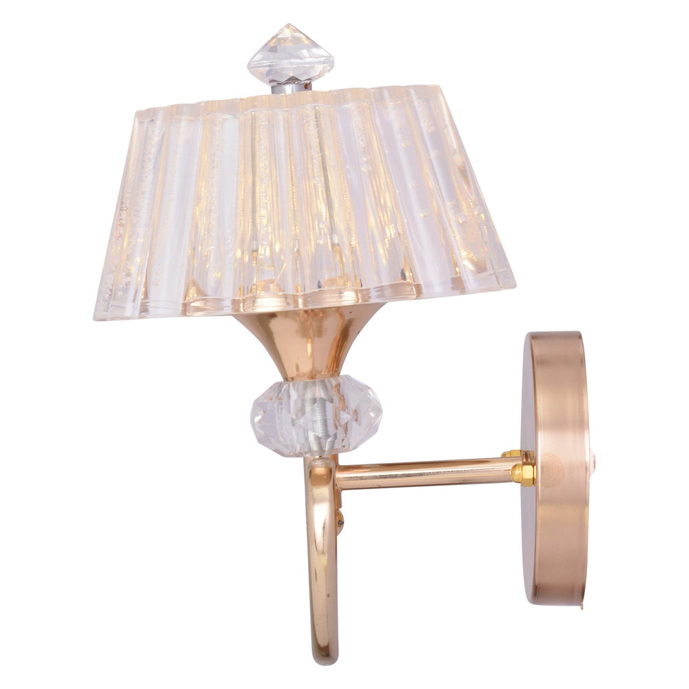 Hearty Crystal Wall Light