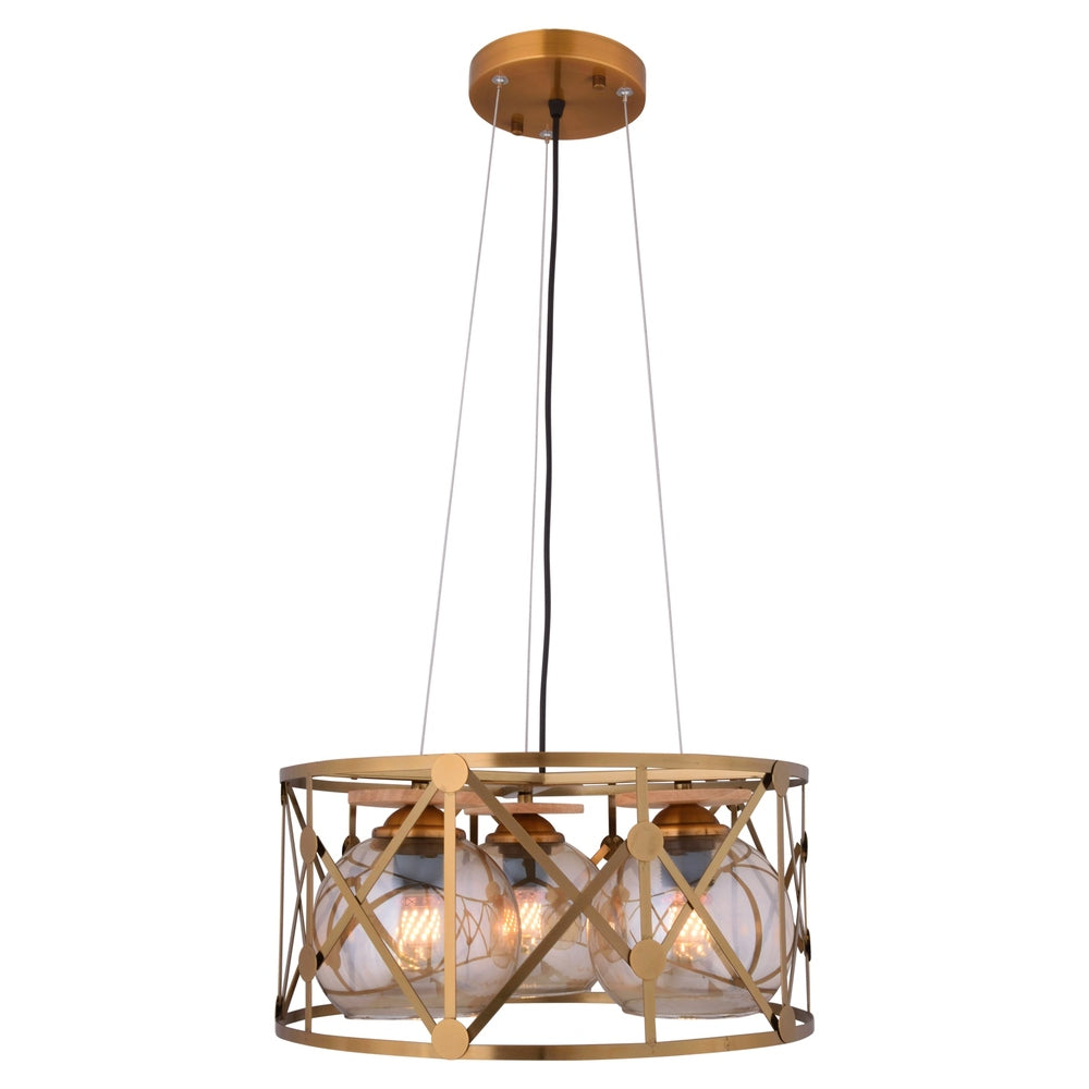 Criss Cross Pendant Light