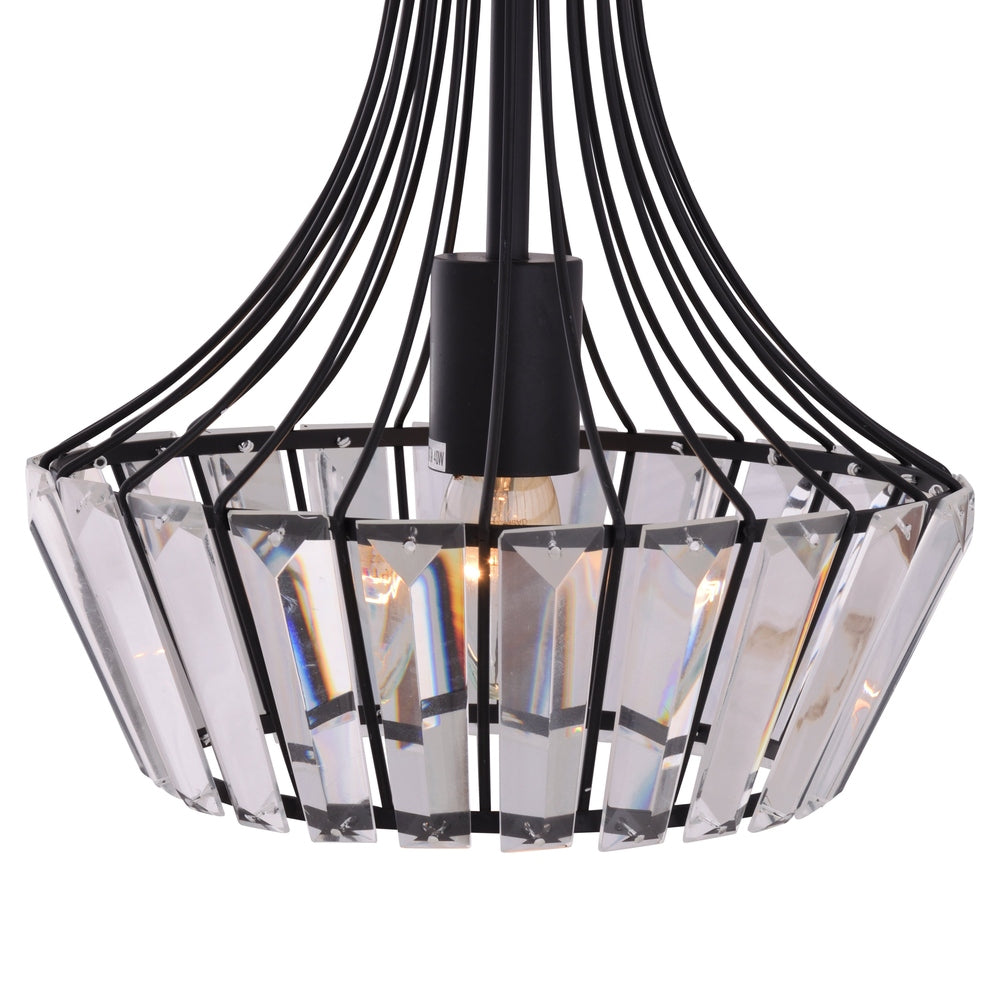 Urban Cage Crystal Pendant Light