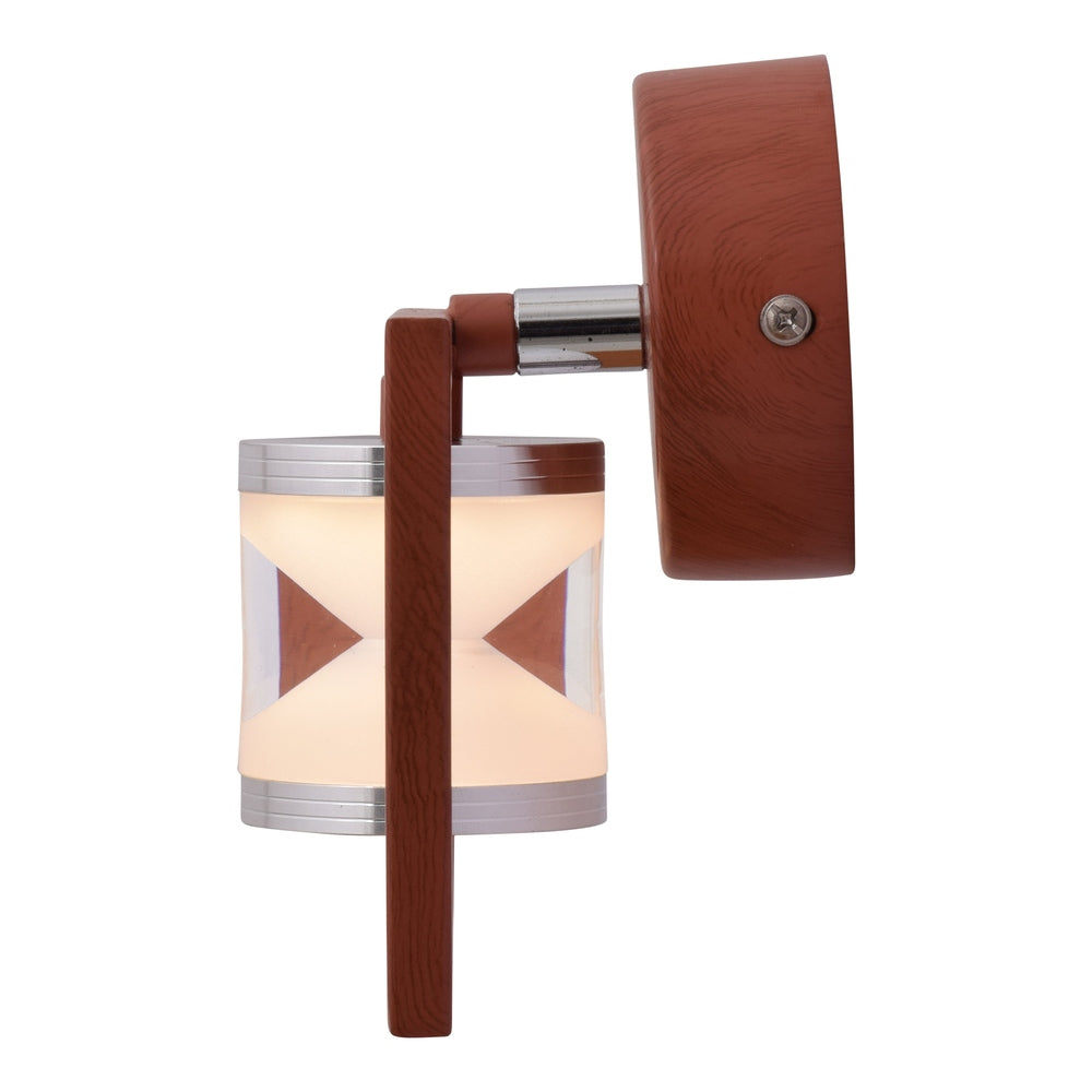 Wood Finish LED Wall Light 5 watts