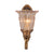 Wall Light with Brown Crystal Shade