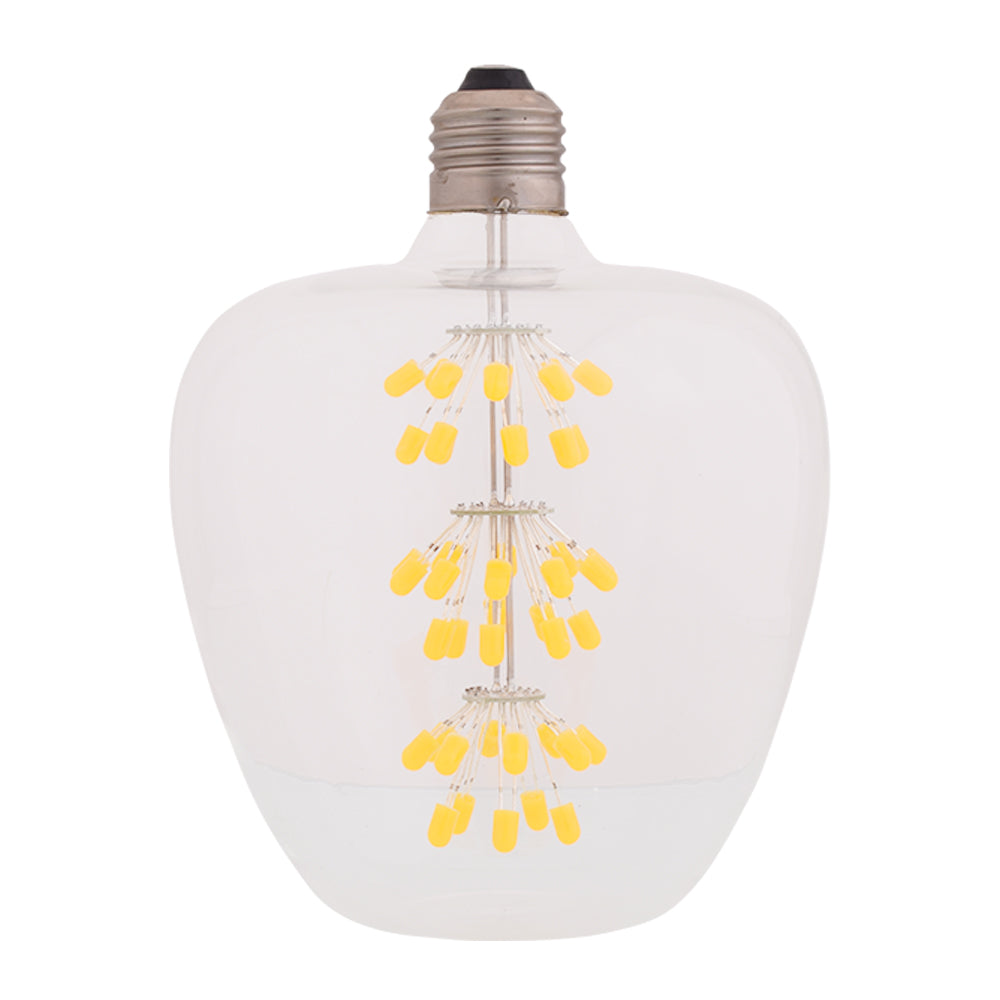 Apple Shaped Decorative 8 watt LED Bulb (Warm White)