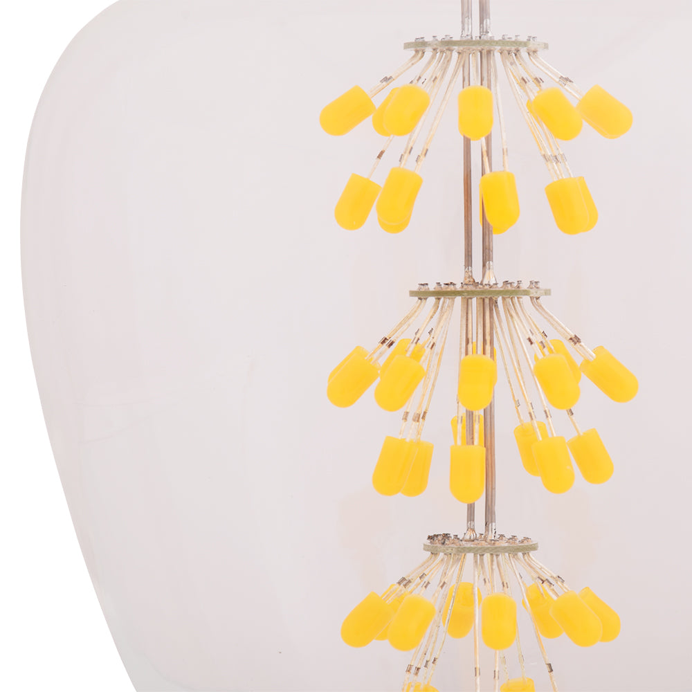 Apple Shaped Decorative 8 watt LED Bulb (Warm White)