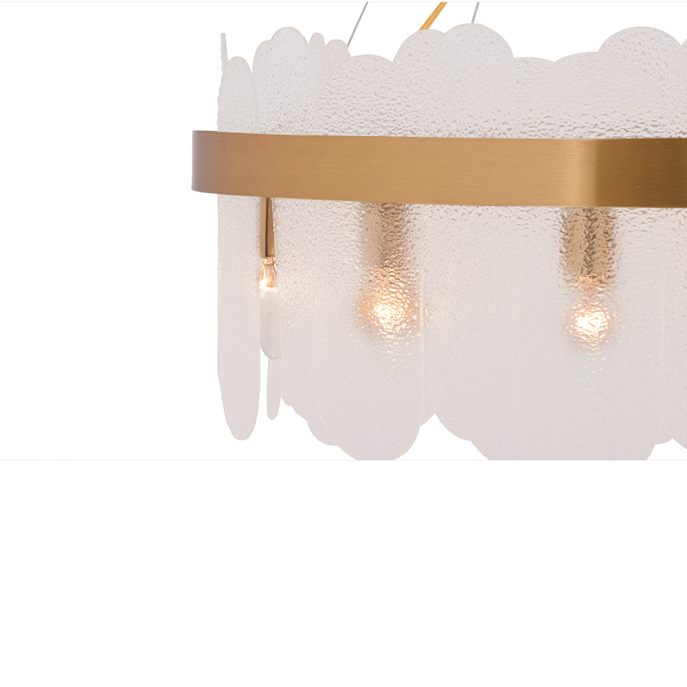 Captiva Crystal Round Chandelier, 800mm