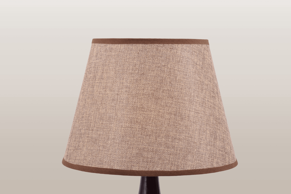 Brown Flower Table Lamp