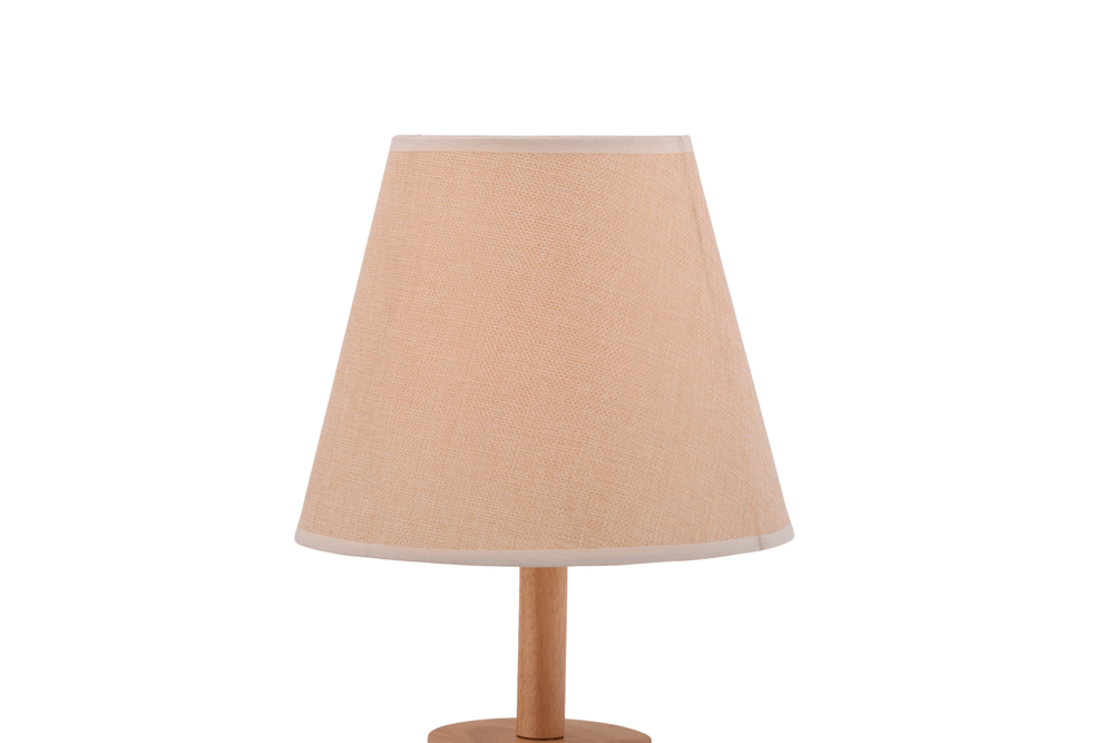 Light Brown Tripod Table Lamp