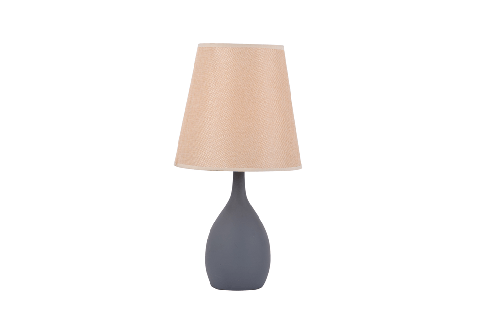 Modern Grey Table Lamp