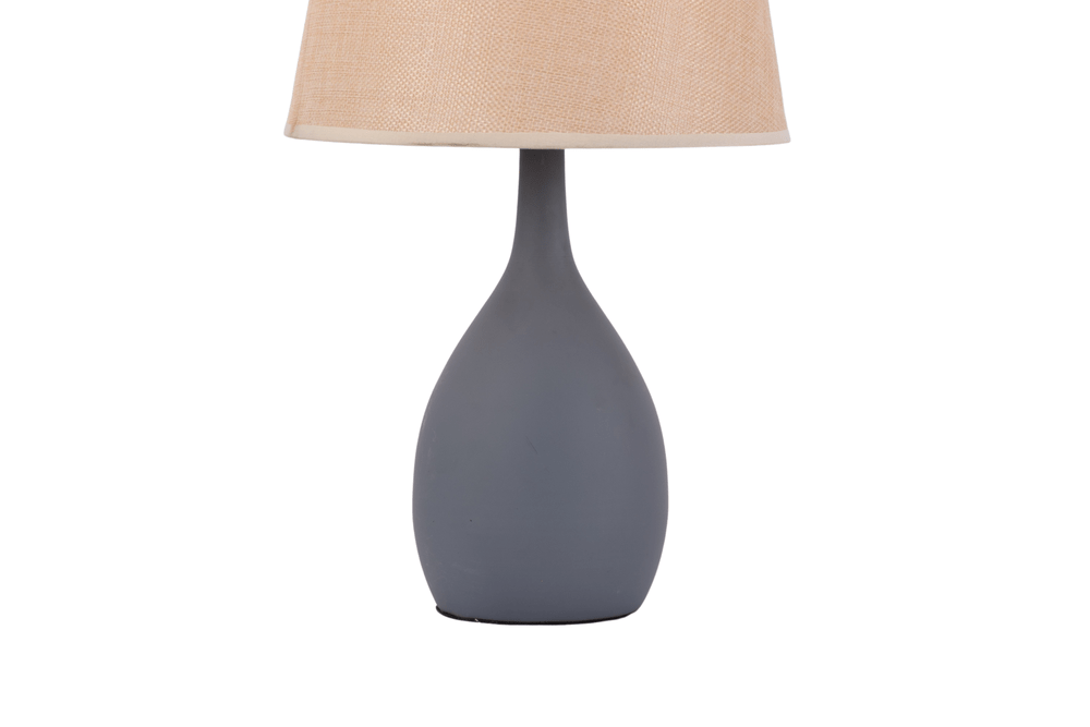 Modern Grey Table Lamp