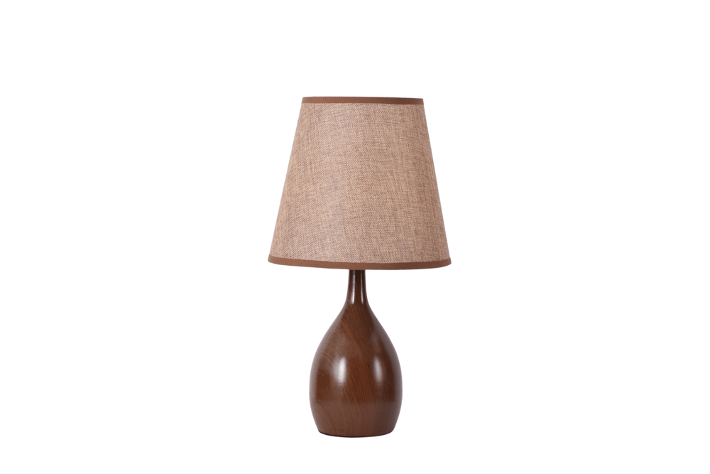LED Side Table &amp; Desk Lamp – Modern Style Lamp with Wood Finish